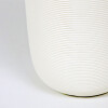 FLORERO CERAMICA BLANCO 3.5X25X10.5CM Unica