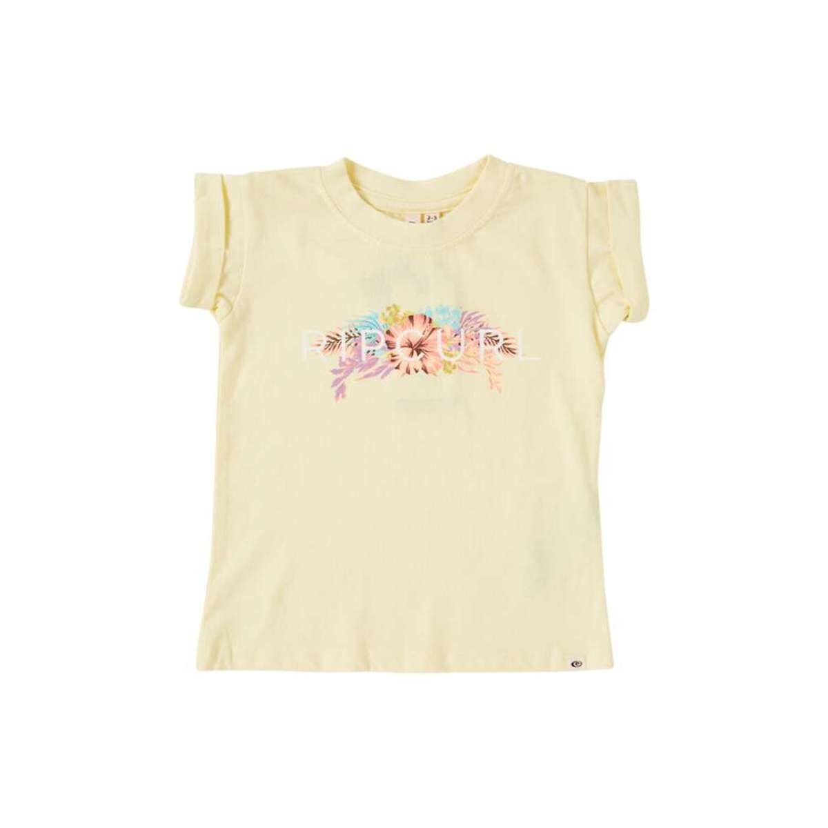 Remera Rip Curl PARADISE LOGO - Amarillo 