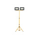 Tripode Para Focos Reflector Altura 1.60m Amarillo