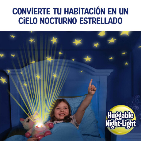 Peluche Dream Lites Star Belly Proyector Luz Nocturna Unicornio