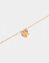 Cadena Corta con Dije Con corazón Cadena Corta Con Dije Corazón - Dorado