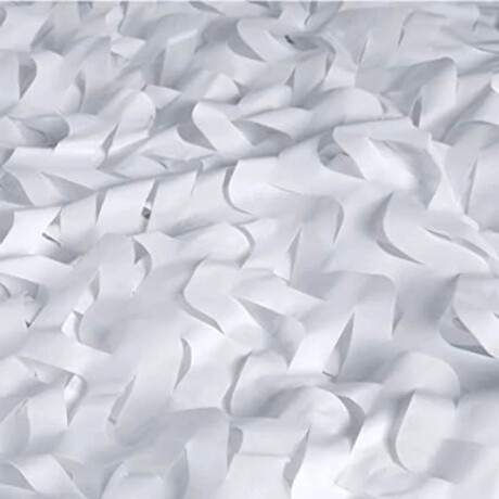 Red Malla Sombra 3x3m Toldo UV Decoración Camuflada Blanco