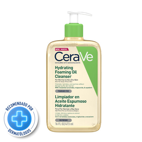 Cerave Limpiador Hydrating Oil Cleanser 473ml. Cerave Limpiador Hydrating Oil Cleanser 473ml.