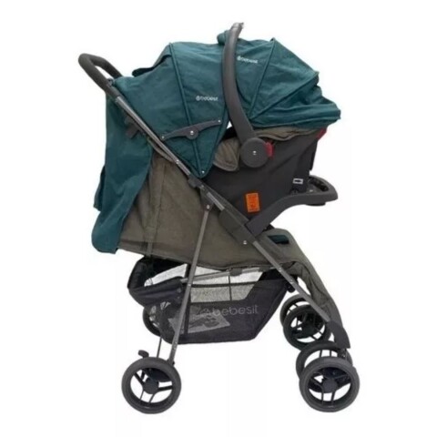 Coche c/Baby Silla Travel System Sevilla Bebesit Verde Coche c/Baby Silla Travel System Sevilla Bebesit Verde
