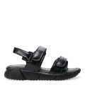 Sandalias de Niña MINI Miss Carol SEMIC con dos velcros Negro