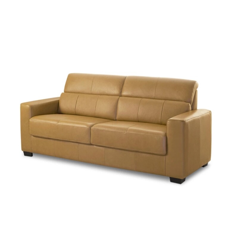 Sofa 2 Cuerpos Cuero Sublime Camel Sofa 2 Cuerpos Cuero Sublime Camel