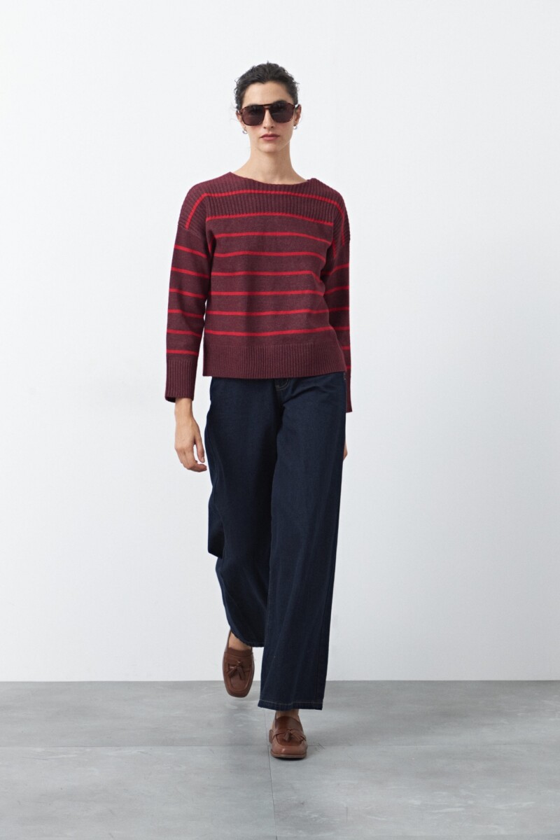 SWEATER LALO Bordó