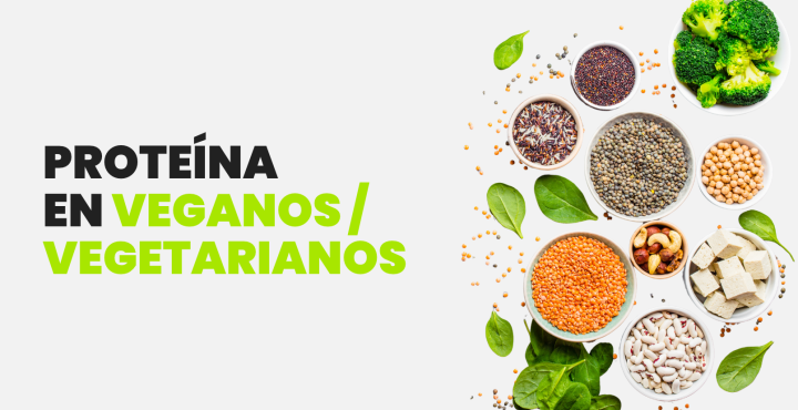 Proteína en veganos/vegetarianos