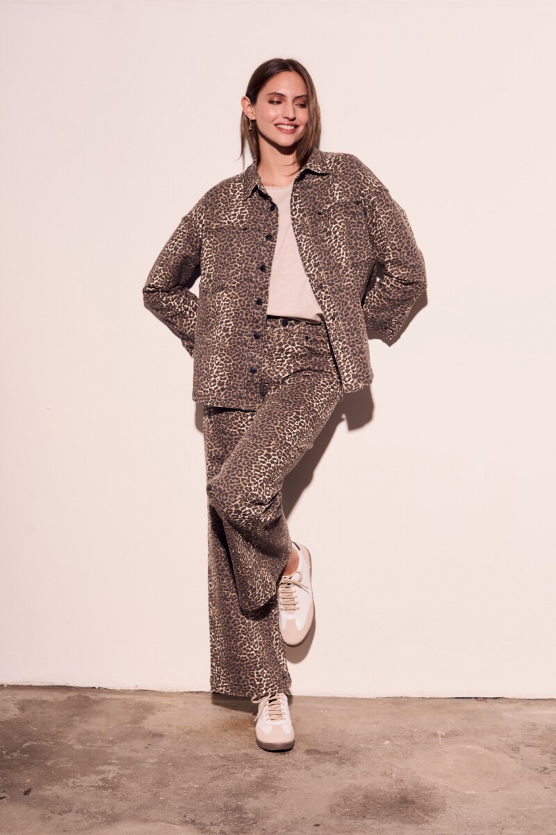 Sobrecamisa Animal Print Animal Print