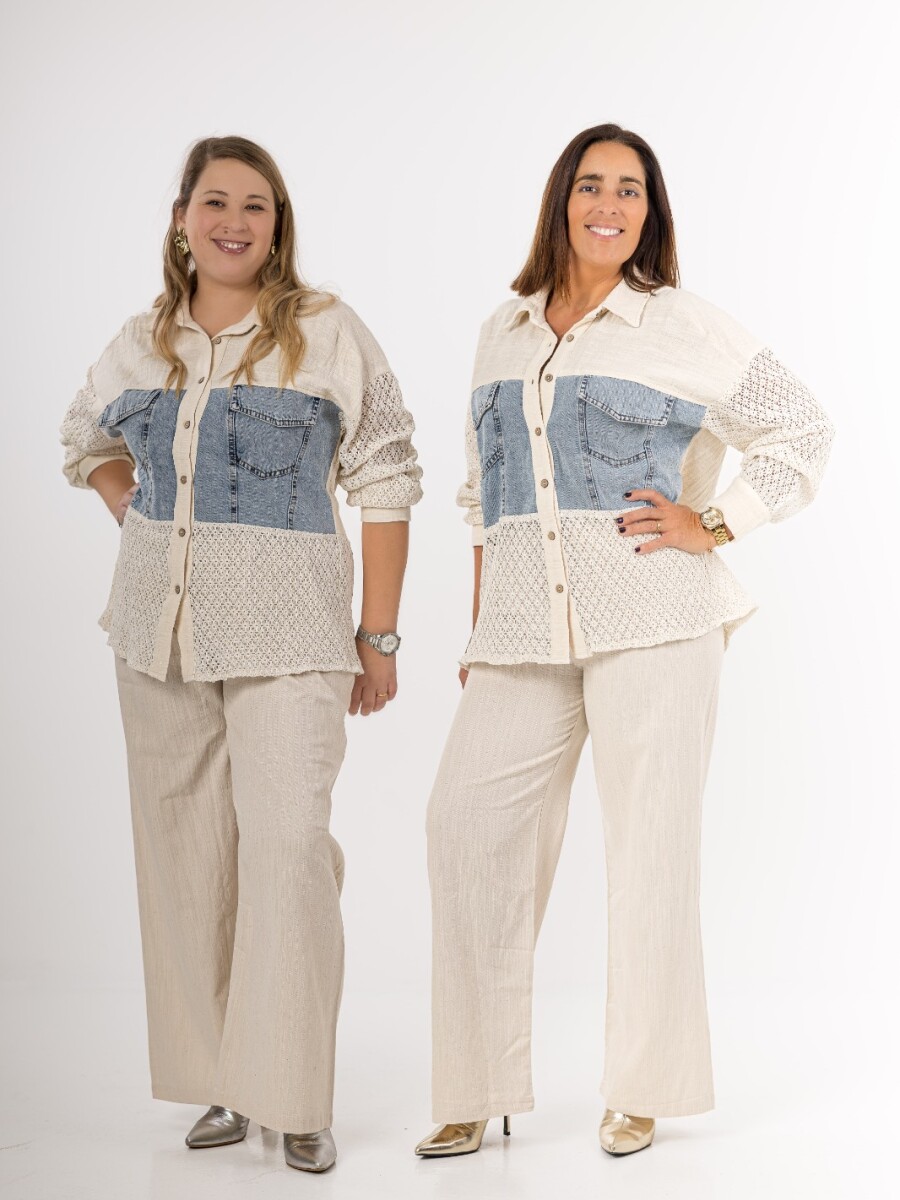 Camisa premium combinada Camisa premium combinada