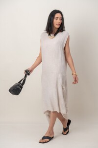 VESTIDO ADAMINA Beige