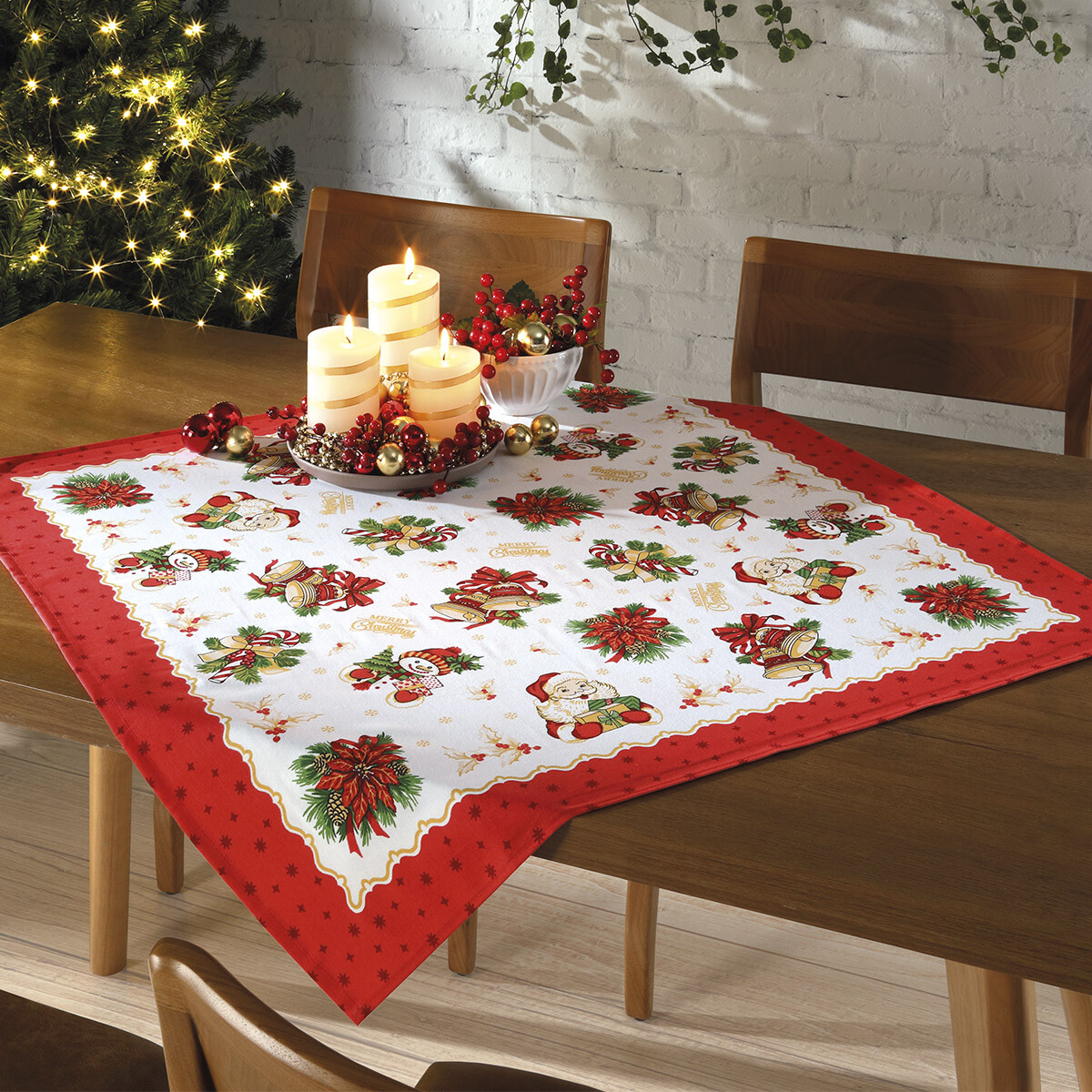 Mantel Navidad Dohler 78 x 78 cm - D111 