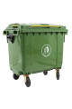 Contenedor De Residuos Verde - 660 Litros Contenedor De Residuos Verde - 660 Litros