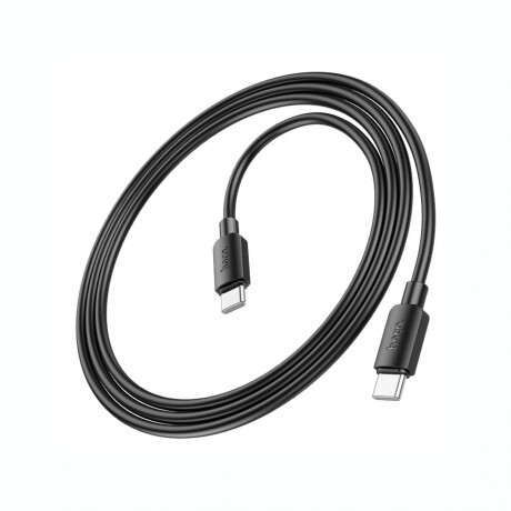 HOCO X96 CABLE HYPER USB-C A USB-C FAST CHARGE 100W 1.0M Cable HOCO X96 USB-C A USB-C Carga Rápida 100W Longitud 1M - Black