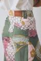 PANTALON WIDE XL PRINT TEAM Macros Verde