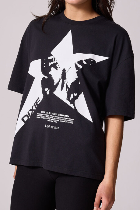 T-SHIRT BETY DIXIE Negro
