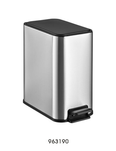 PAPELERA RECT. 5LT C/PEDAL ACERO INOXIDABLE PAPELERA RECT. 5LT C/PEDAL ACERO INOXIDABLE
