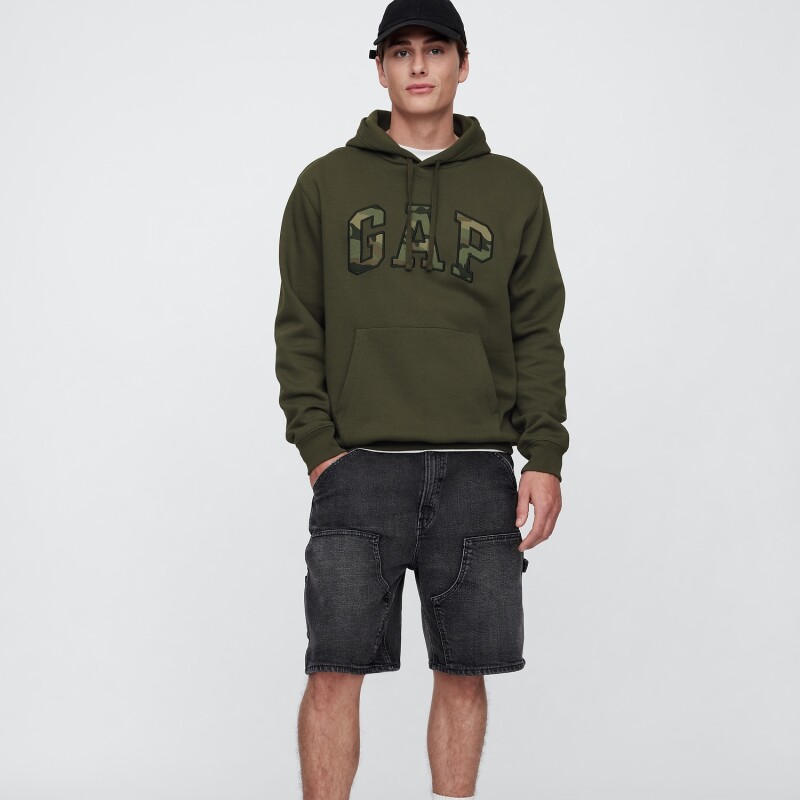 V-HERITAGE CAMO FILL LOGO HD BLACK MOSS