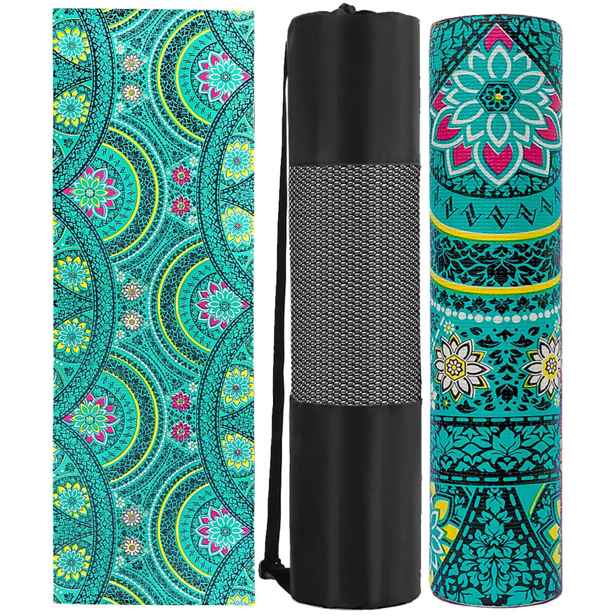 Colchoneta Yogamat Estampada Pilates, Yoga, Fitness - Fit001013-m3 
