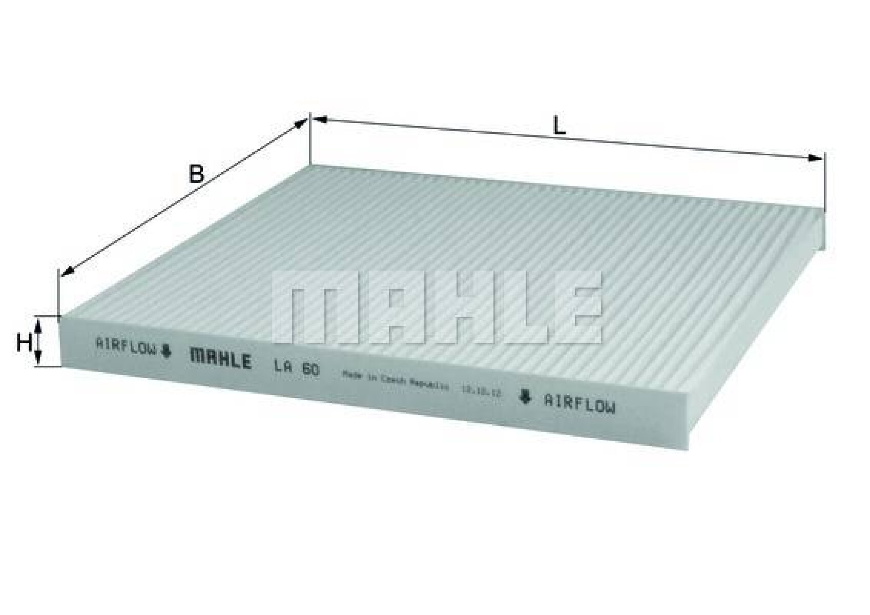 FILTRO HABITACULO RENAULT MEGANE / SCENIC MAHLE 