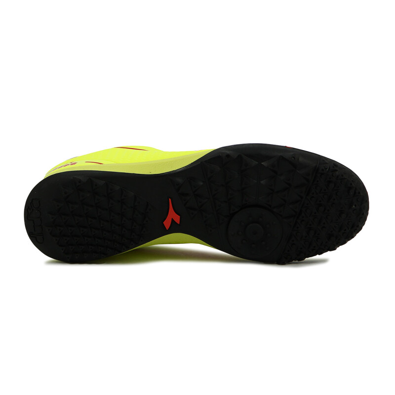 Diadora Champion Hombre Soccer Pichichi 5 Tfr Amarillo Fluo-rojo