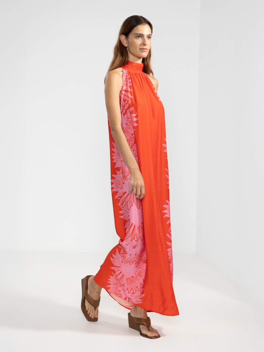 MICHU HALTER DRESS 
