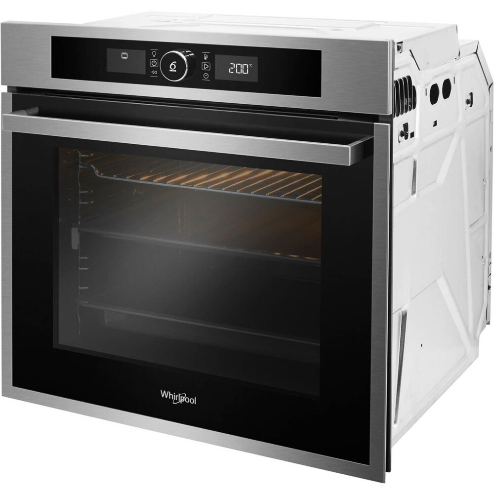 HORNO DE EMPOTRAR WHIRLPOOL 73-LITROS GRIS AKZ97891IX