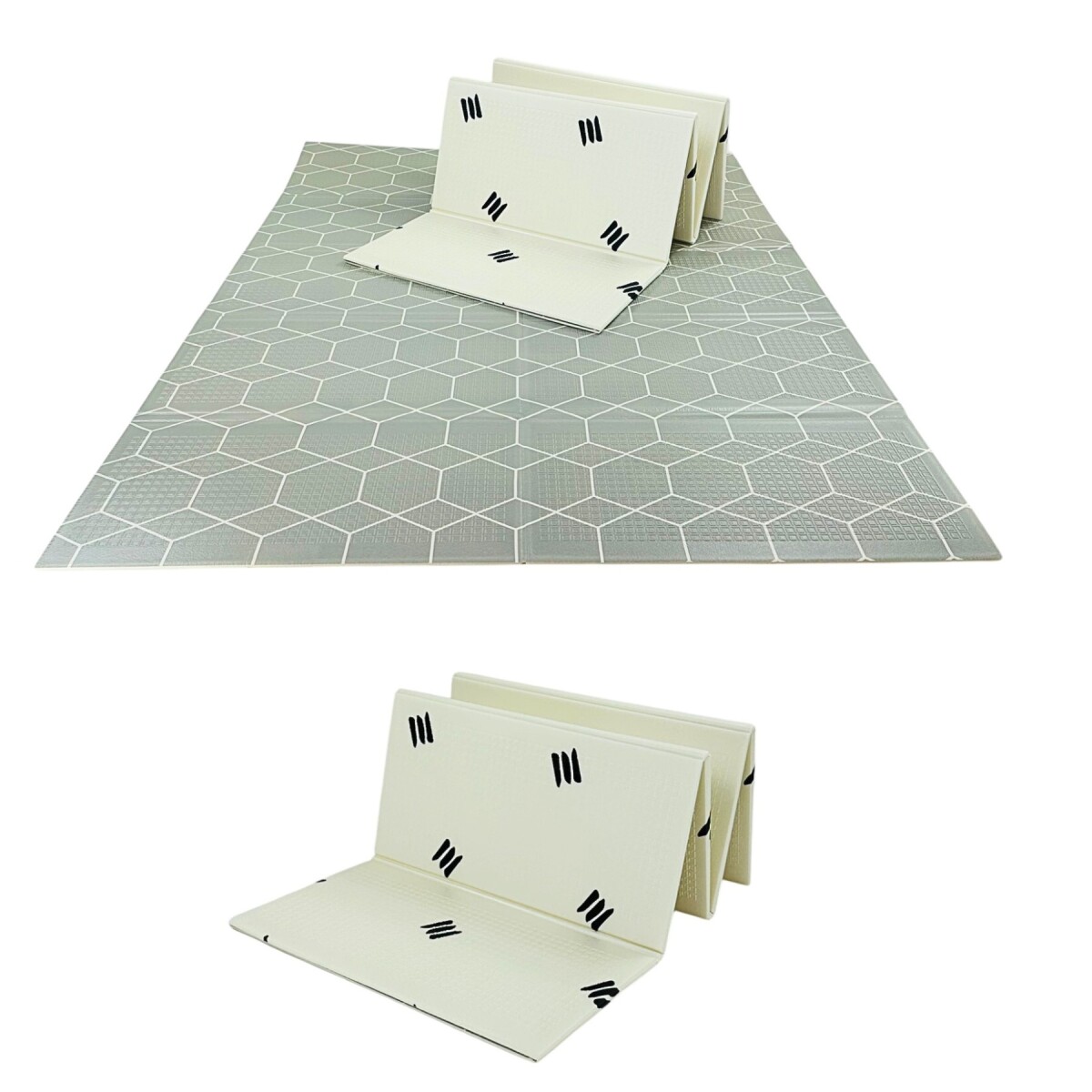 Alfombra Infantil Plegable y Reversible Antideslizante Color: B 