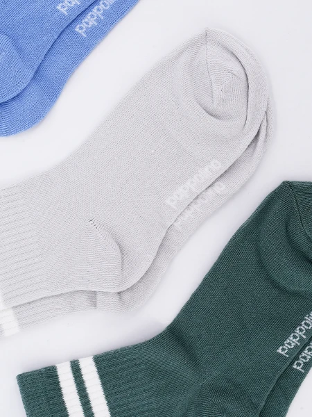 MEDIAS CAÑA CORTA PACK X 3 VARIANTE 2