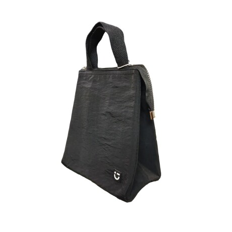 Lunchera triangular negro