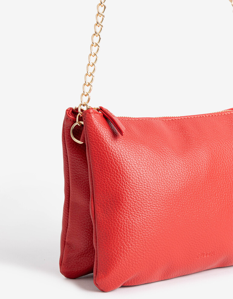 Bandoleras Moda Bandolera Doble Fuelle - Rojo Labial