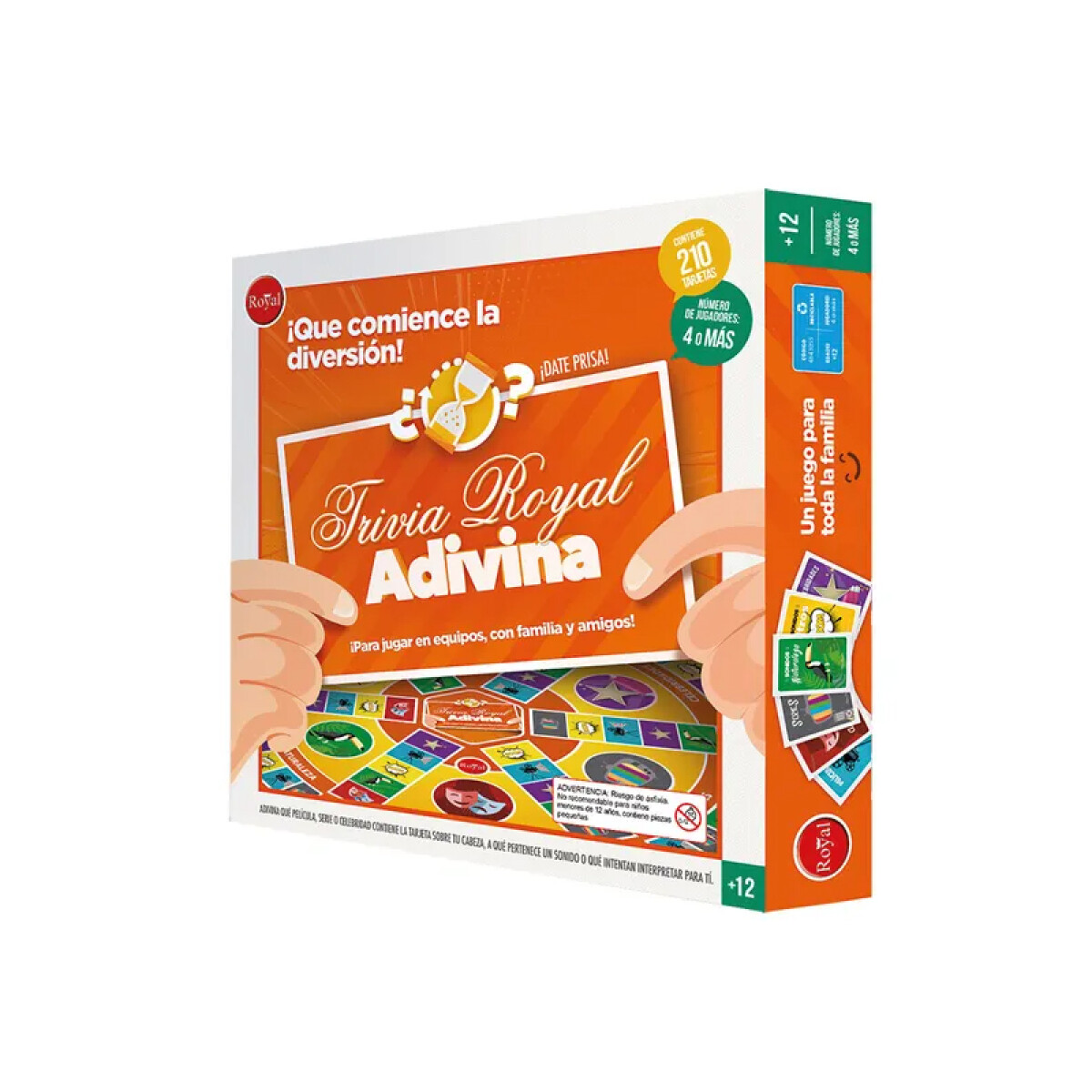 Juego de Mesa Trivia Royal Adivina 