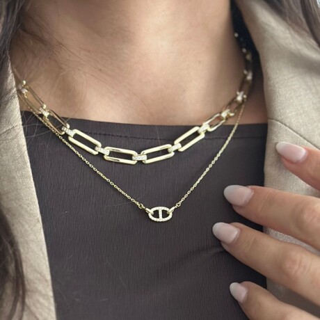 Collar Lover - Plata y Baño de Oro Collar Lover - Plata y Baño de Oro