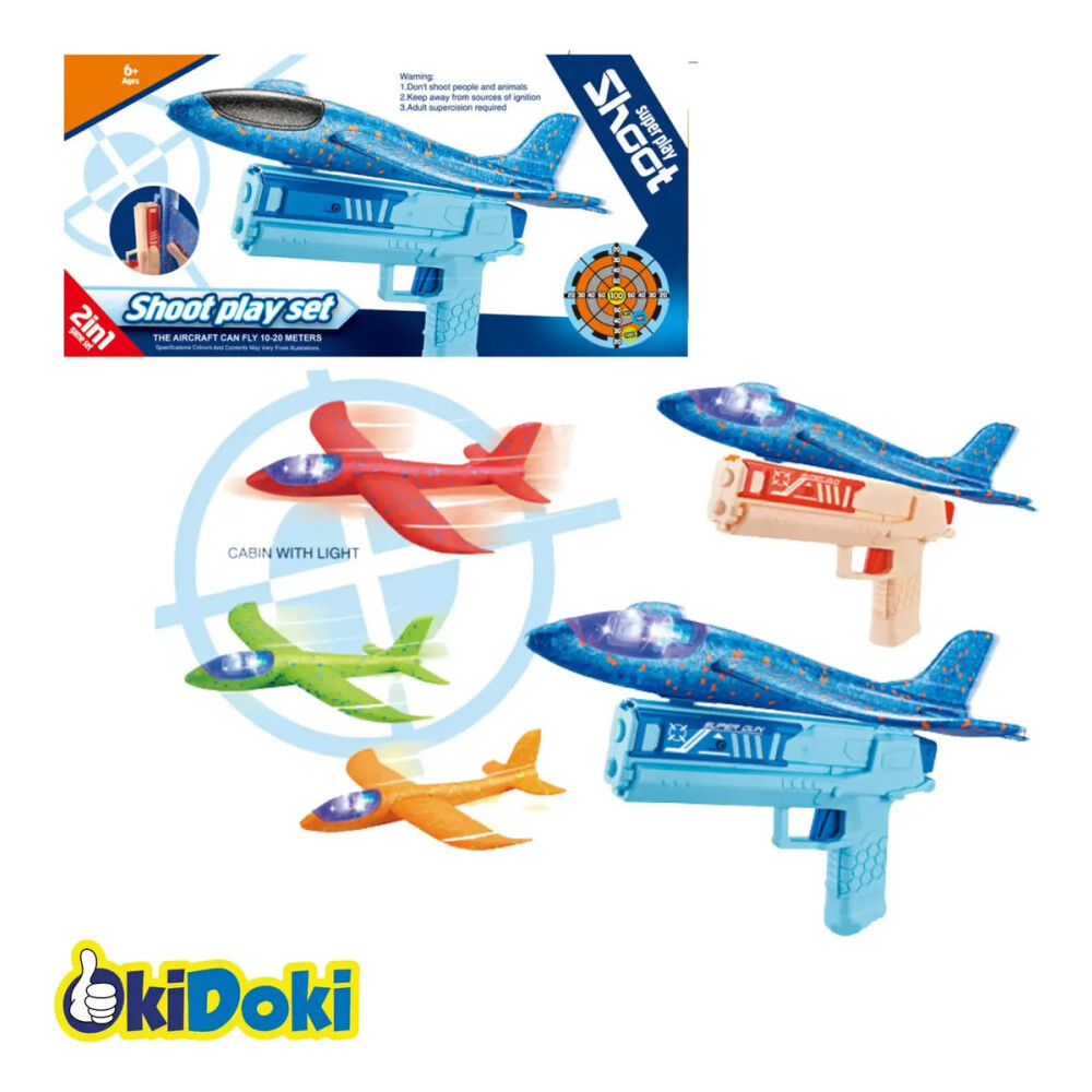 Pistola lanza avión. Pistola lanza avión.