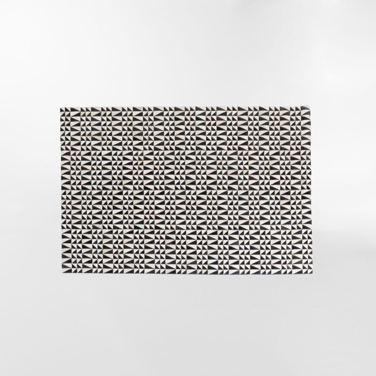 ALFOMBRA ZIGZAG Negro 