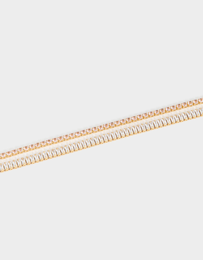 Pulseras Flexibles Premium Gold Pulsera Flexible Bañada En Oro - Dorado