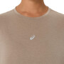 Polos Running Nagino Run SS Top Mujer Greige