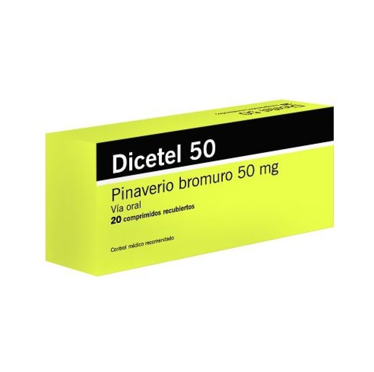 Dicetel 50mg 20 Grageas 