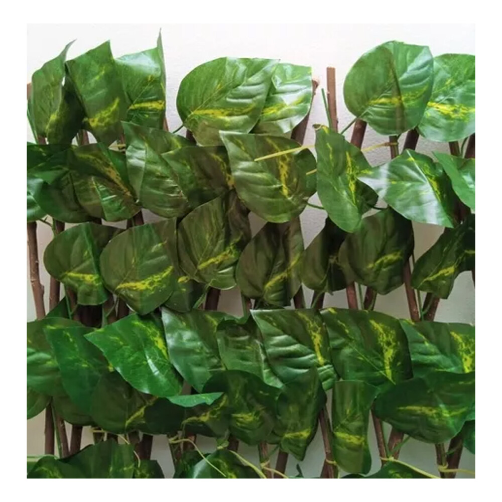 Cerca panel de hojas sintéticas 2.00x0.50m Cerca panel de hojas sintéticas 2.00x0.50m