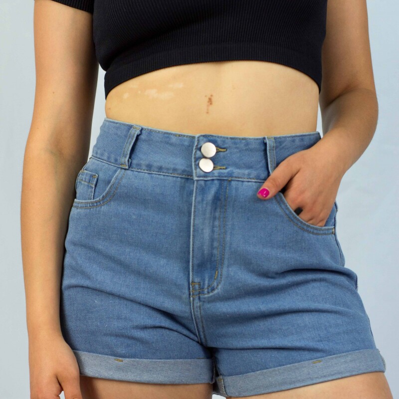 Short Jean Montesuma Wanna Light Blue