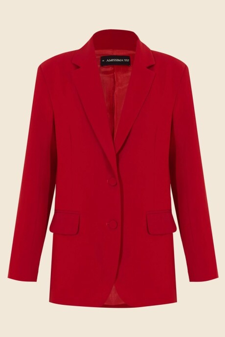 Blazer Martina Rojo