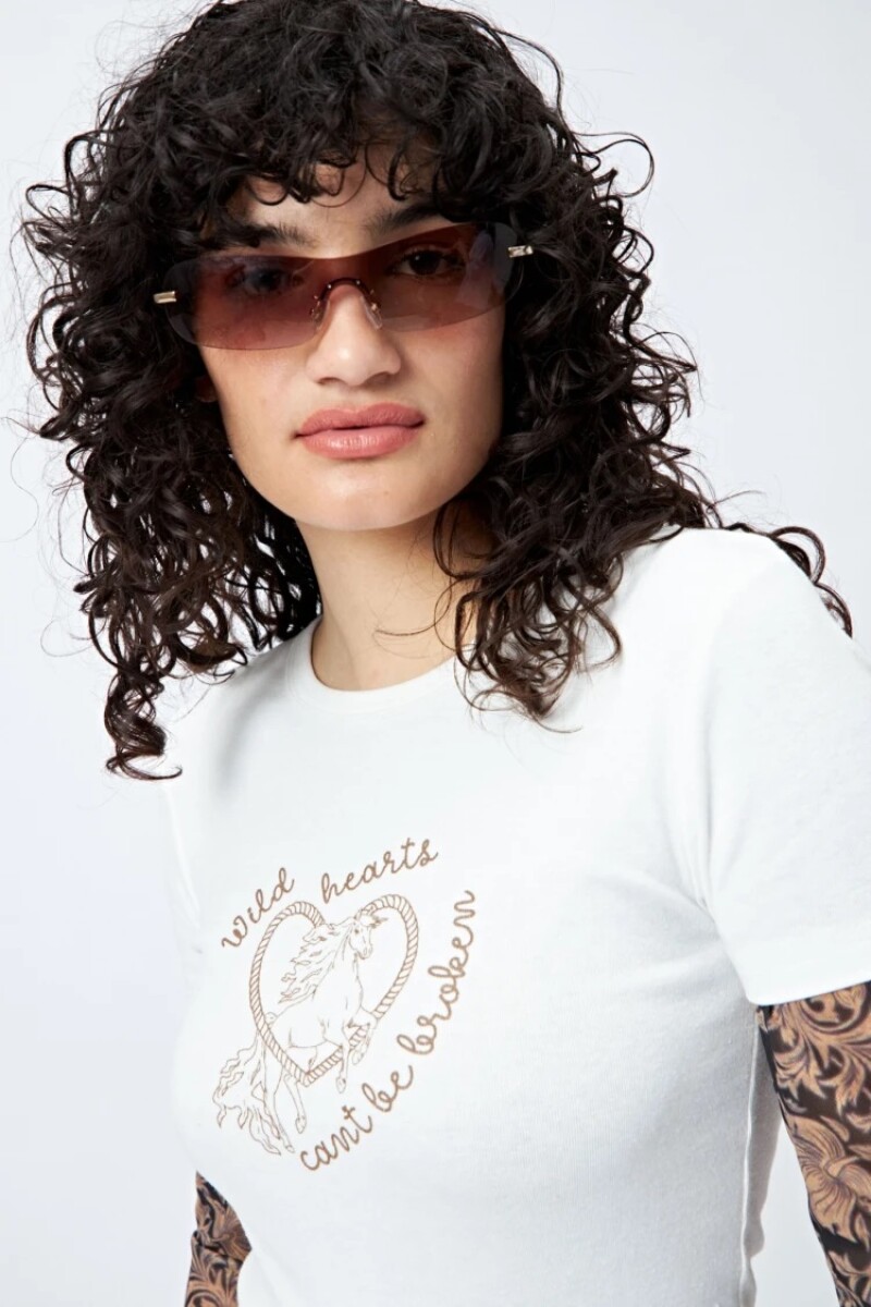 T-SHIRT P.CAKE LIMORA - BLANCO 