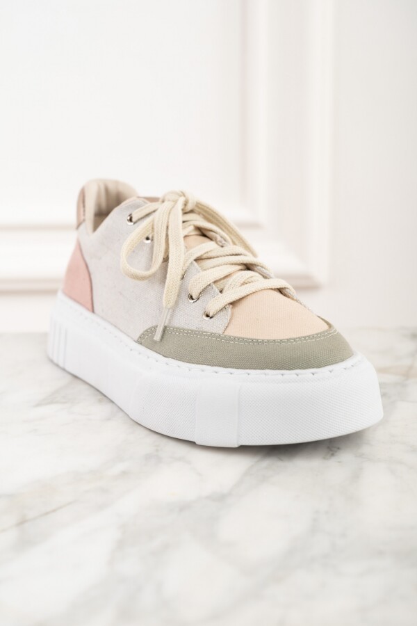 Zapatilla Combinada Canvas Arena