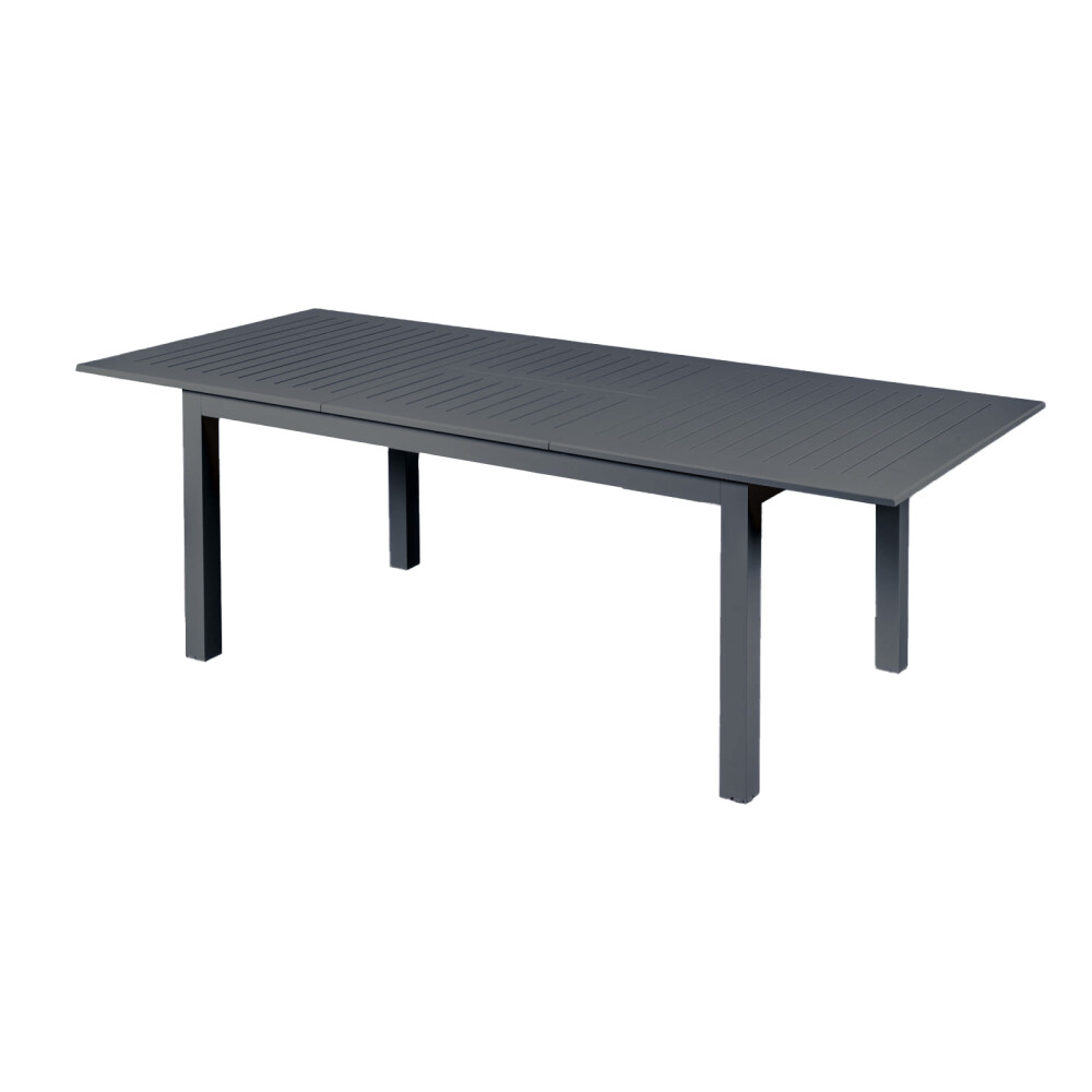 MESA EXTEN. 150/210 ALUMINIO GRIS PORTOFINO