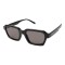 Lentes De Sol Trend Cuadrado Negro/Negro