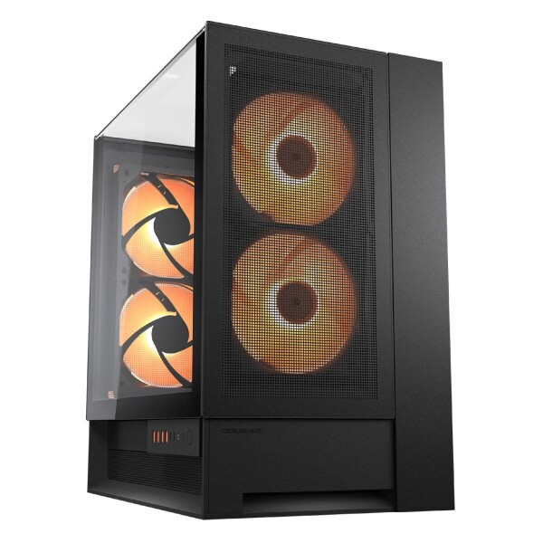 Gabienete Gamer Cougar Omnyx 4 Fanes Incluidos Mid Tower GABINETE COUGAR OMNYX BLACK
