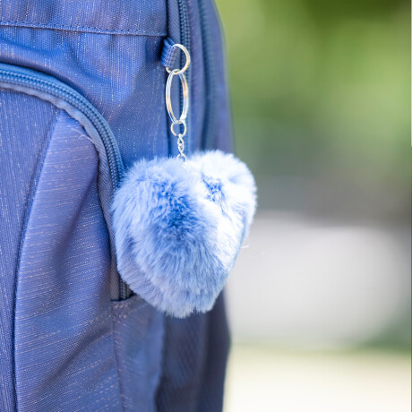 Mochila escolar espalda 17" con útiles Lila