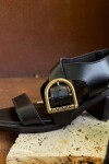 Buckle Sandals Negro