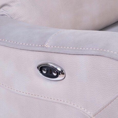 RECLINABLE ELÉCTRICO TELA NATURAL-BEIGE INA BEIGE