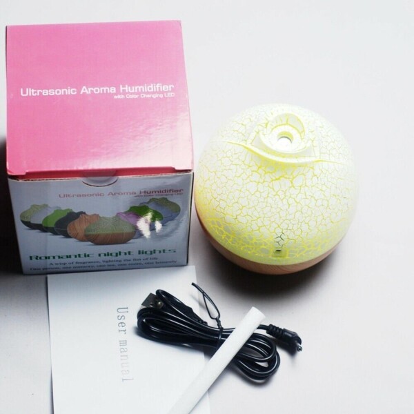 Aromatizante Difusor Ultrasónico De Aceite Esencial Con Led Aromatizante Difusor Ultrasónico De Aceite Esencial Con Led